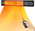 1500W Electric Patio Heater - 9 Heat Levels, Remote Control