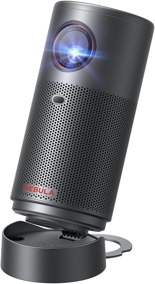 NEBULA Capsule Air Google TV Projector - Portable Dolby Digital Cinema