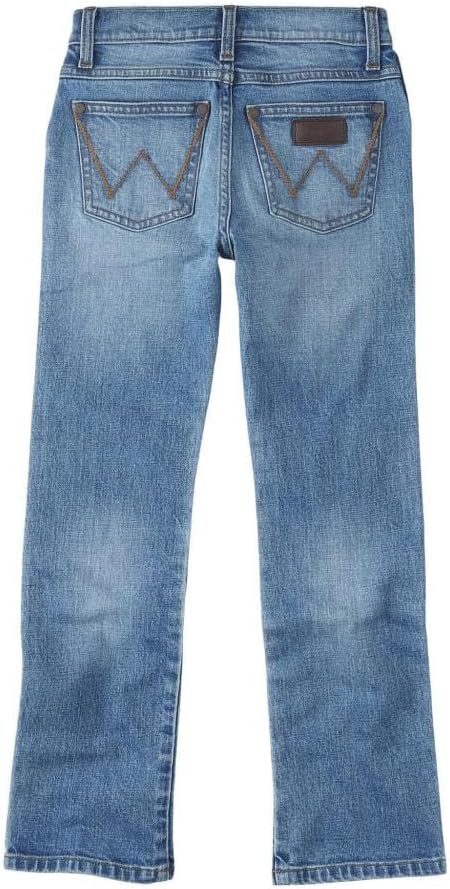 Wrangler Boys Retro Slim Fit Straight Leg Jean for Kids