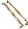 10 Pack 10 in Hole Center Champagne Bronze Cabinet Pulls - Solid Zinc