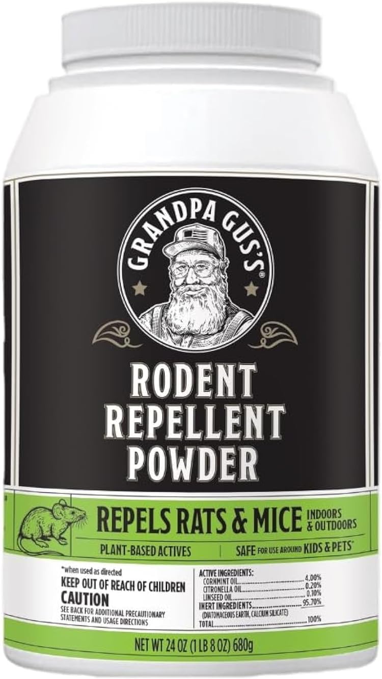 Plant-Based Rodent Repellent Powder - Repels Mice & Rats