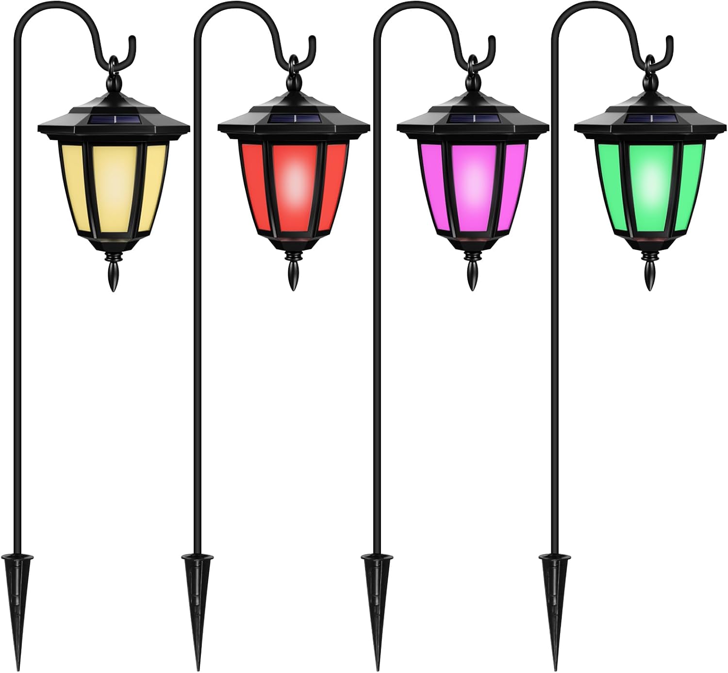 Viewsun 34 Inch Solar Hanging Lights for Outdoor Decor