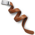 Men's Leather Ratchet Belt - Smooth Black 1.25 in Fit