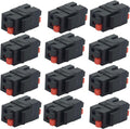 Speaker Keystone Jack Spring Loaded Female to Female Wall Plate