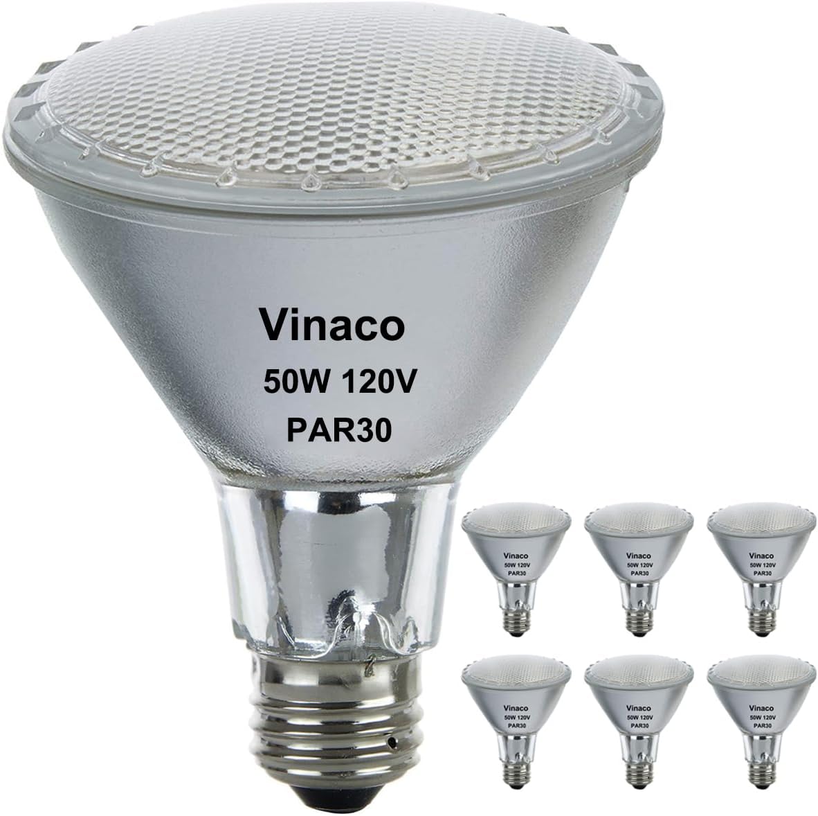 Vinaco PAR30 Flood Light 50W - High Brightness Dimmable Bulbs