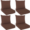 Outdoor Deep Seat Patio Seat Cushion Set 25 x 25 x 5 in - Cozy Support