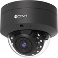 4COVR 5MP PoE Dome Camera with Mic - Vandalproof Outdoor Security