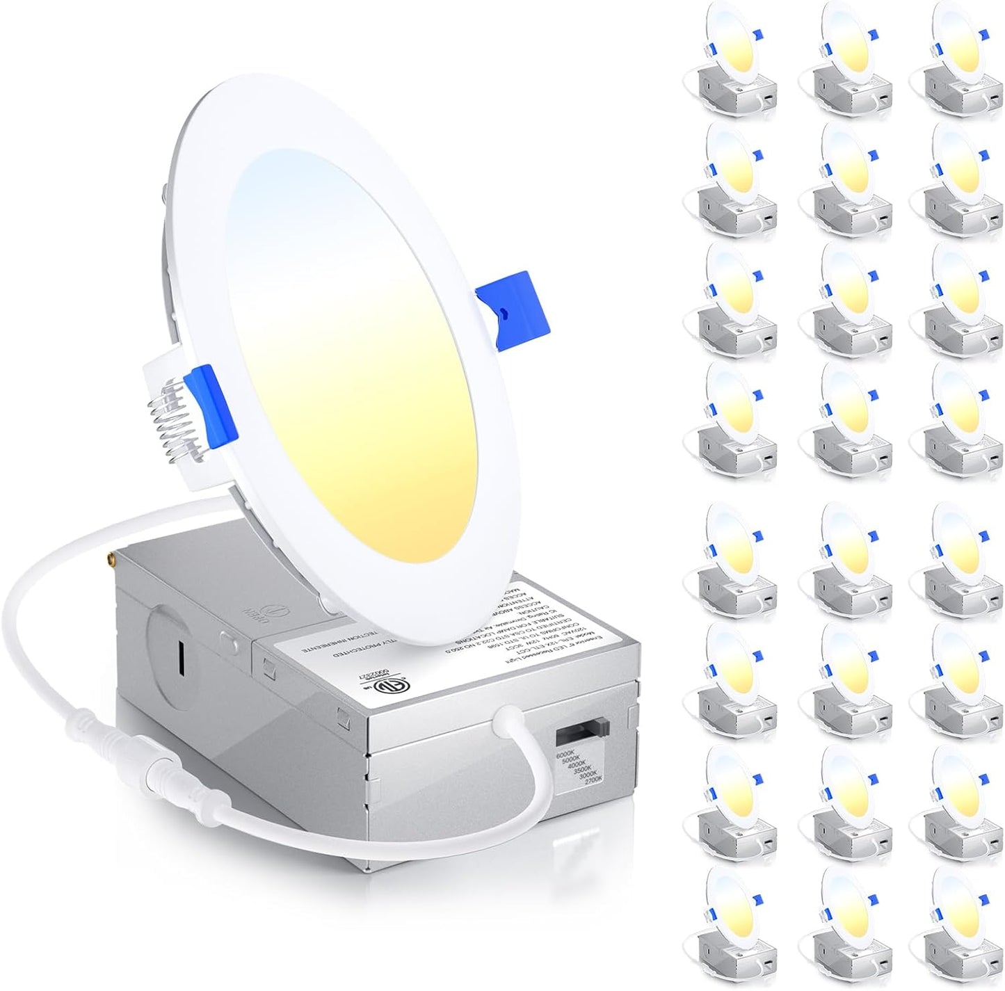 Dimmable 4 Inch LED Recessed Ceiling Light for Any Space