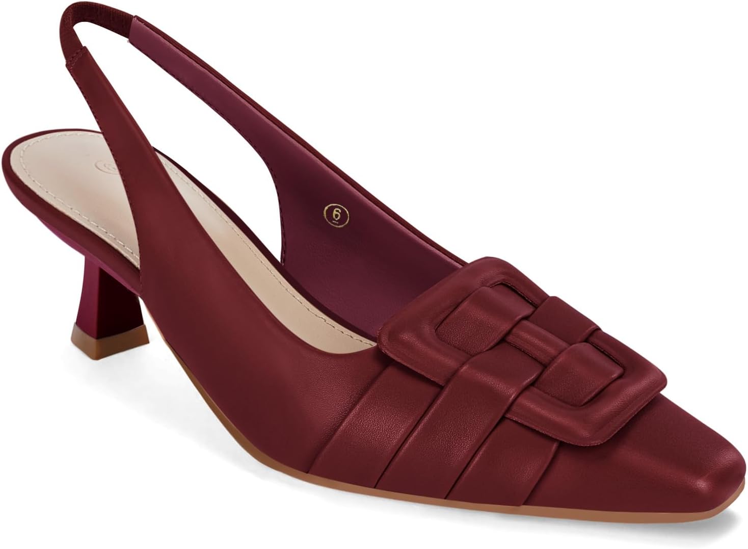 Womens Sling Back Kitten Heels for Comfortable Party Style
