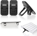 Portable Computer Keyboard Stand 2pcs - Dual Angle Foldable Riser