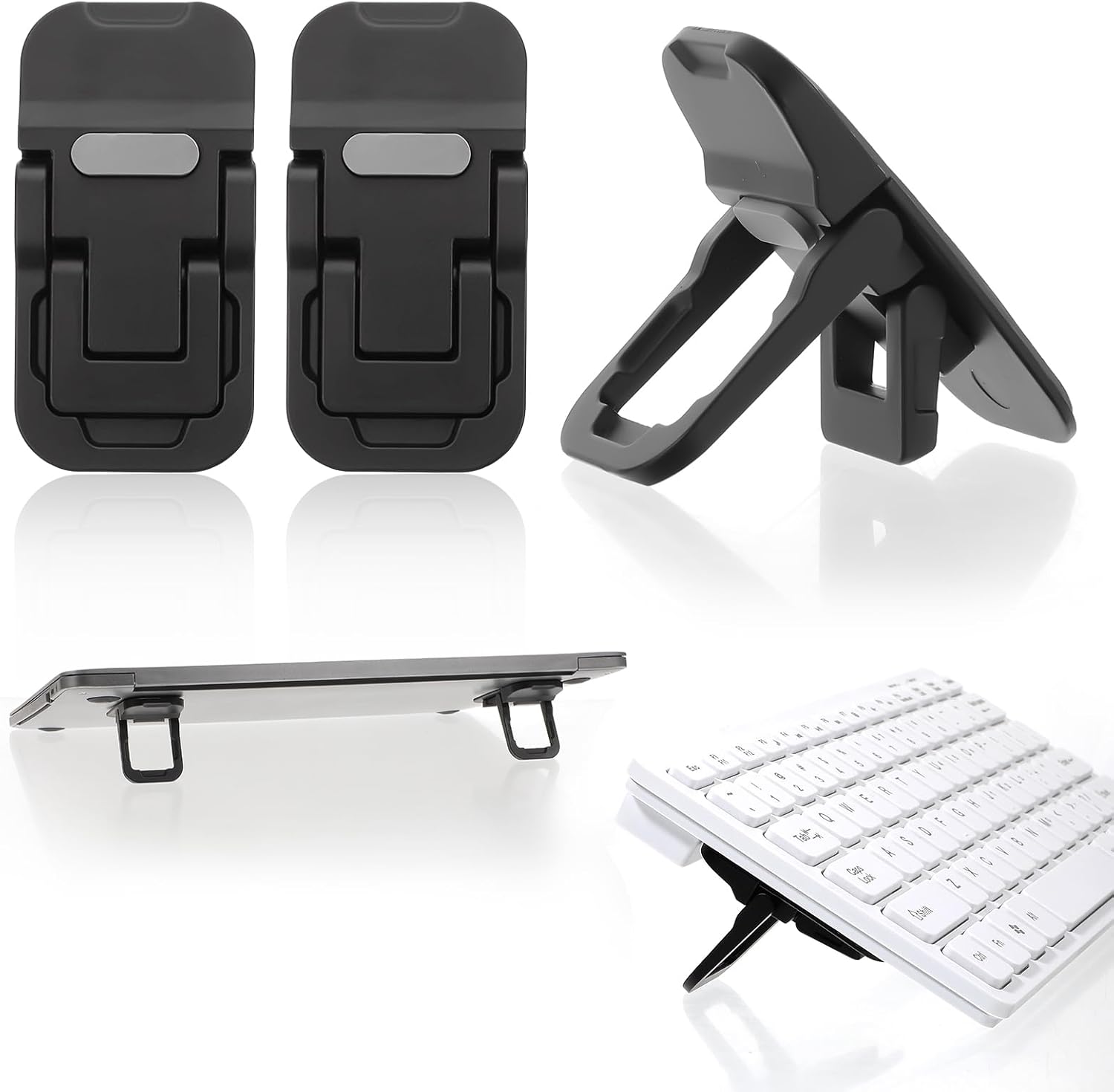 Adjustable Dual Angle Keyboard Stand - Ergonomic Typing Solution!