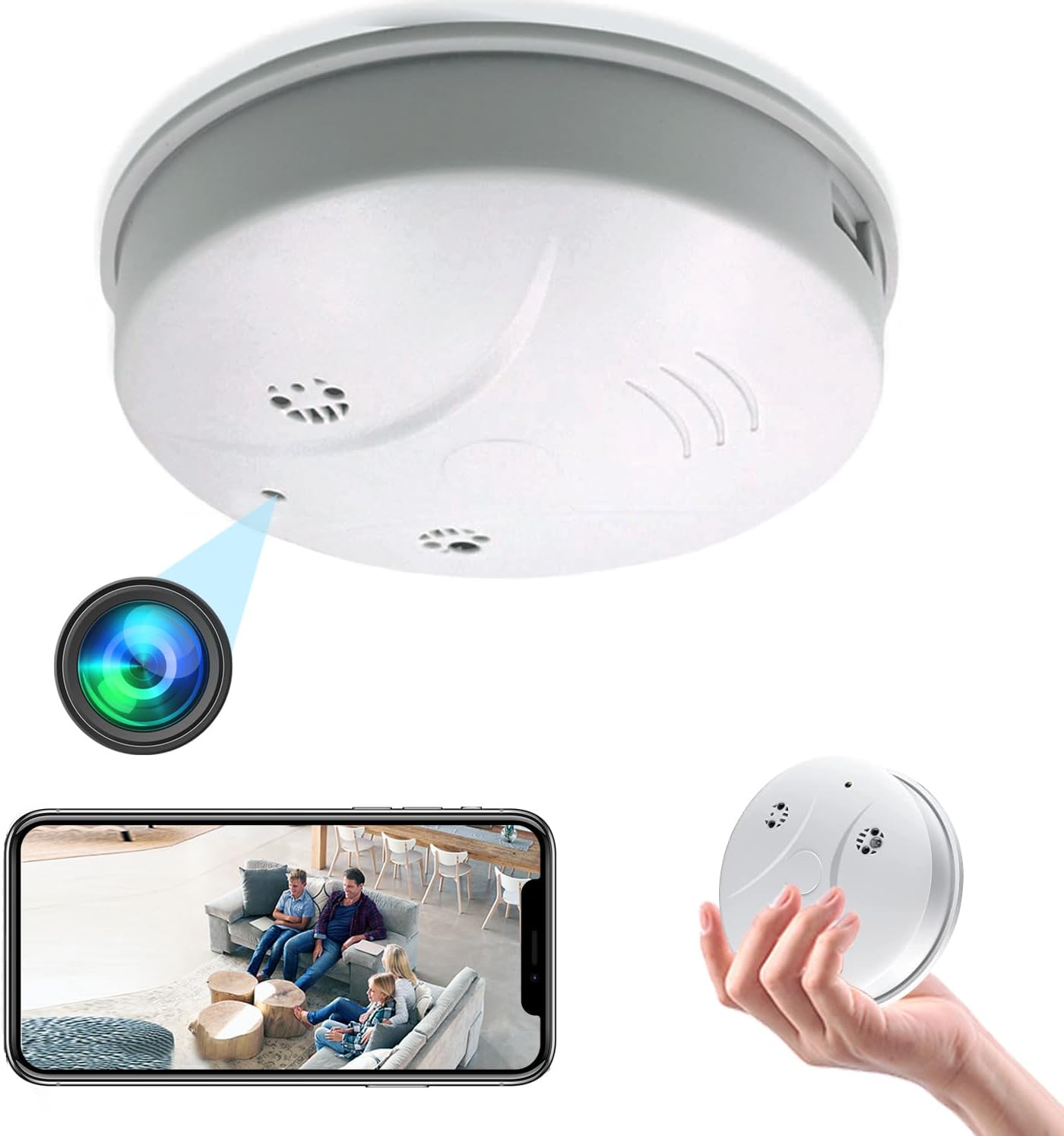 WiFi Smoke Detector Cam | Home Security
