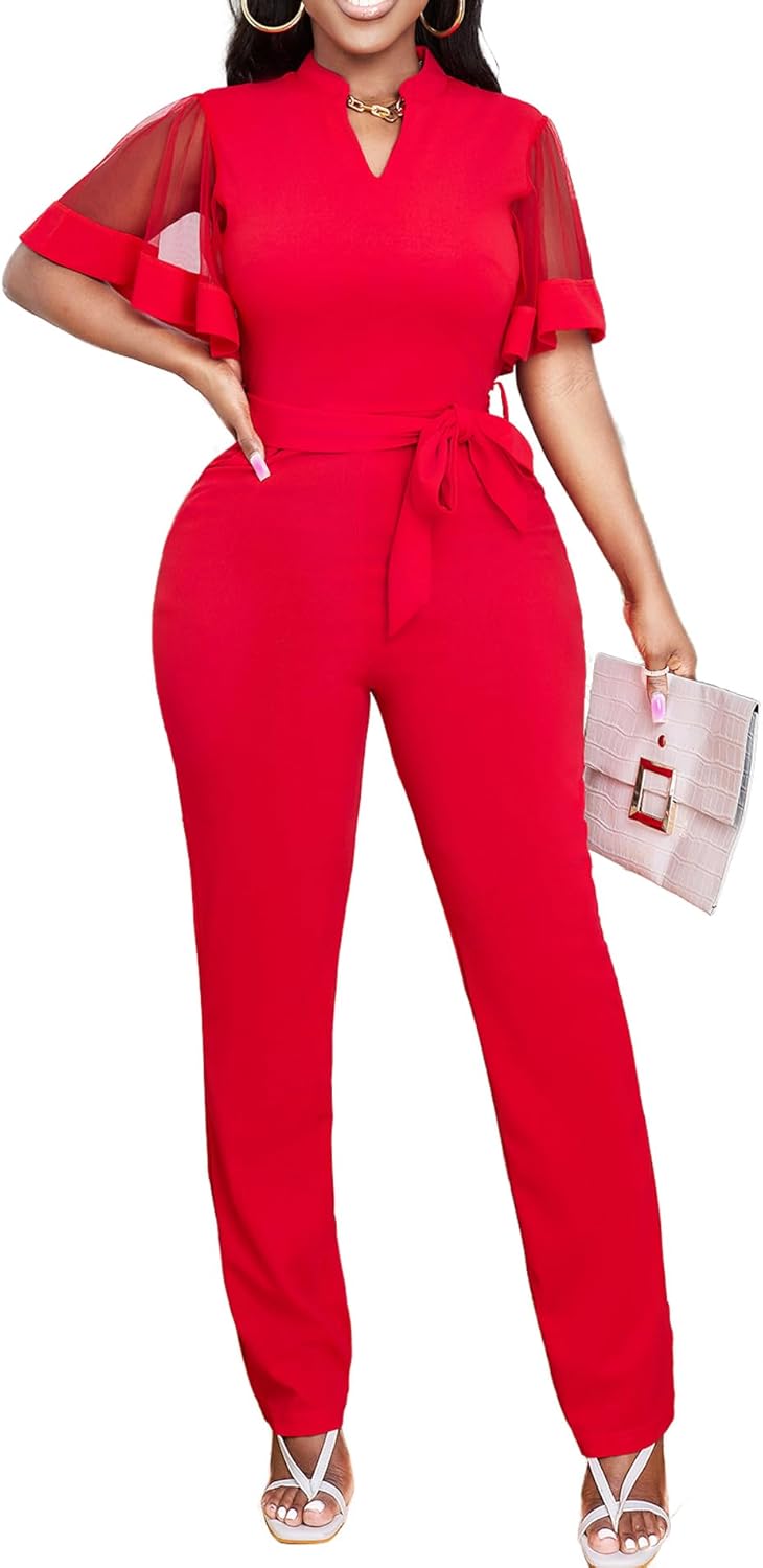 Yiershu Women's Jumpsuits Casual Dressy One Piece Outfits