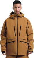 Mens Snowboard Jacket - Waterproof Insulated Ski Coat for Winter