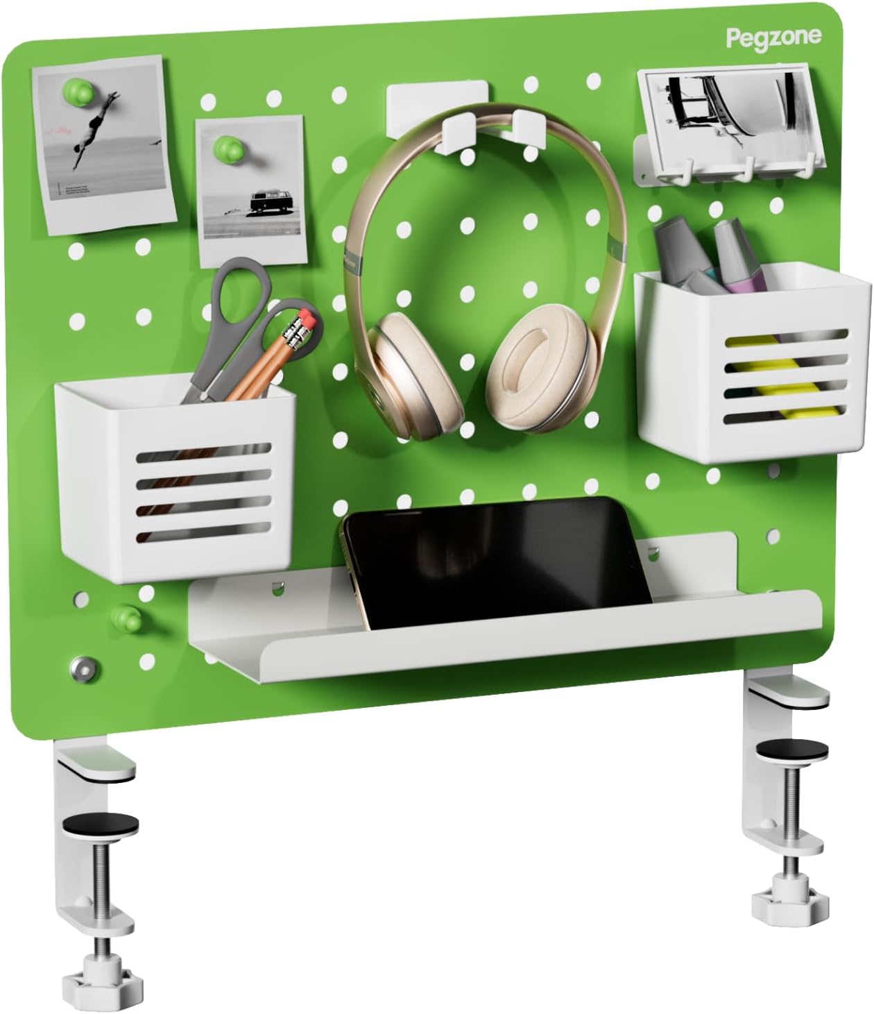 Organize in Style with PEGZONE Desk Pegboard Set