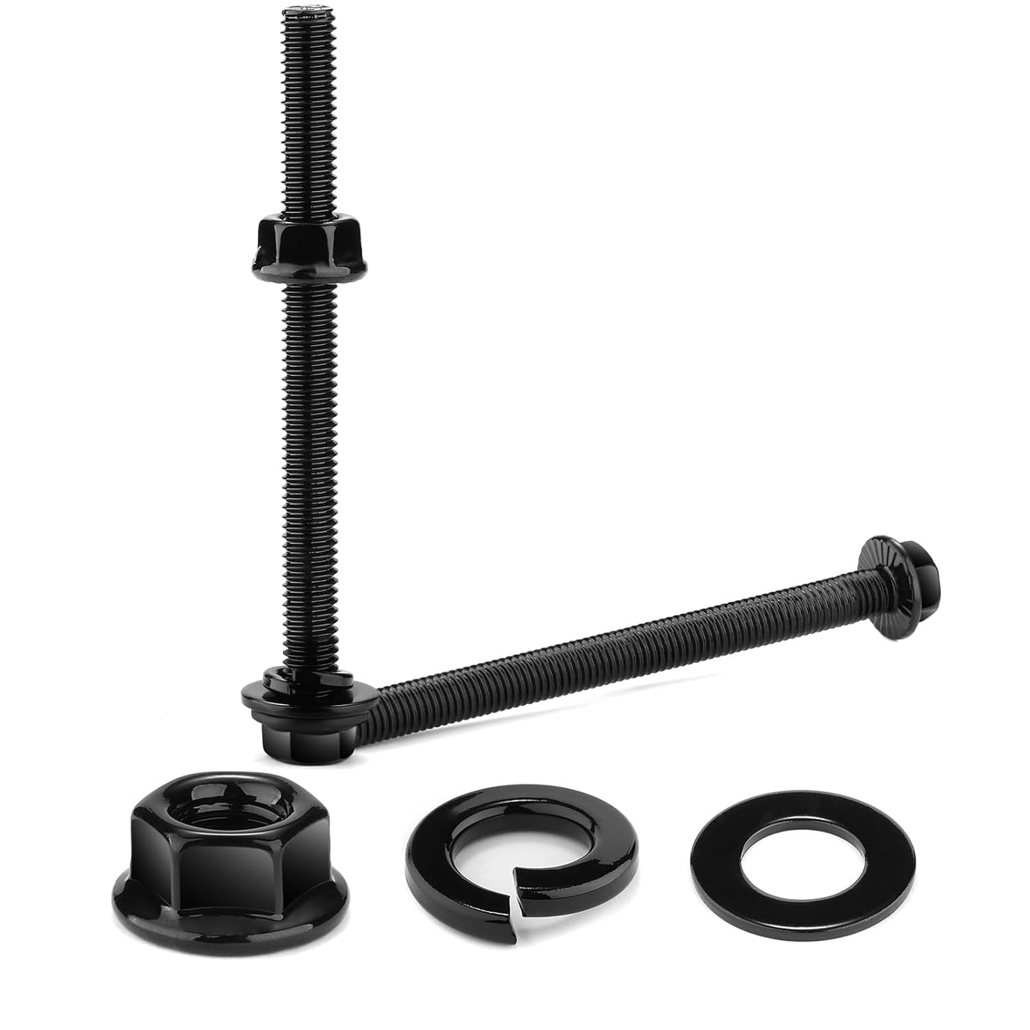 M10 x 80mm Flanged Hex Head Bolts for Durability and Strength