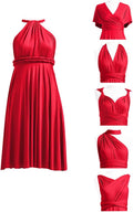 One Size Convertible Wrap Midi Dress for Women - 72 Styles