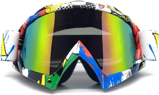 ZDATT Bendable Ski Goggles - Anti Fog UV Protection
