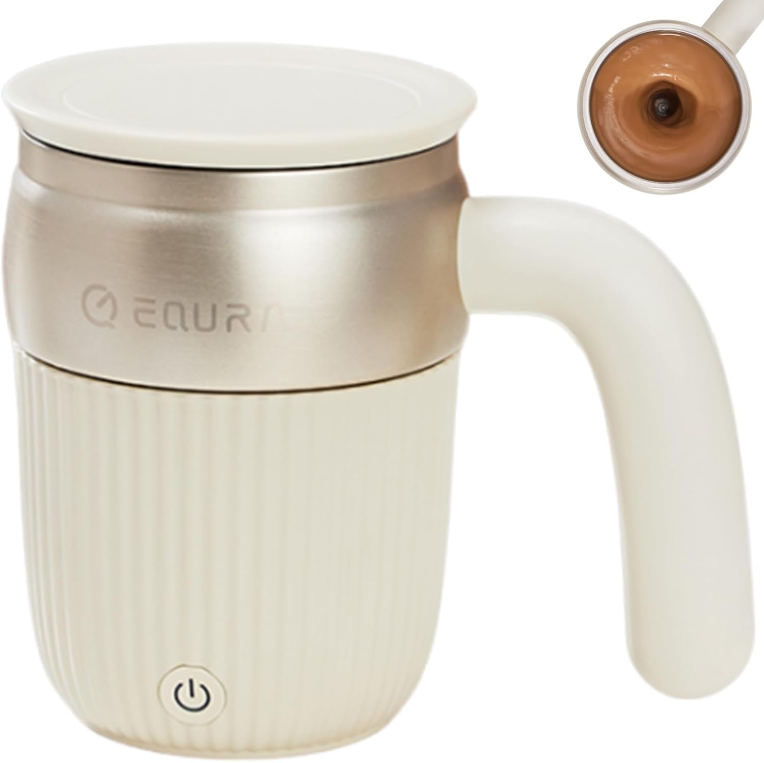 Self Stirring Coffee Mug - Automatic Mixing Magic!