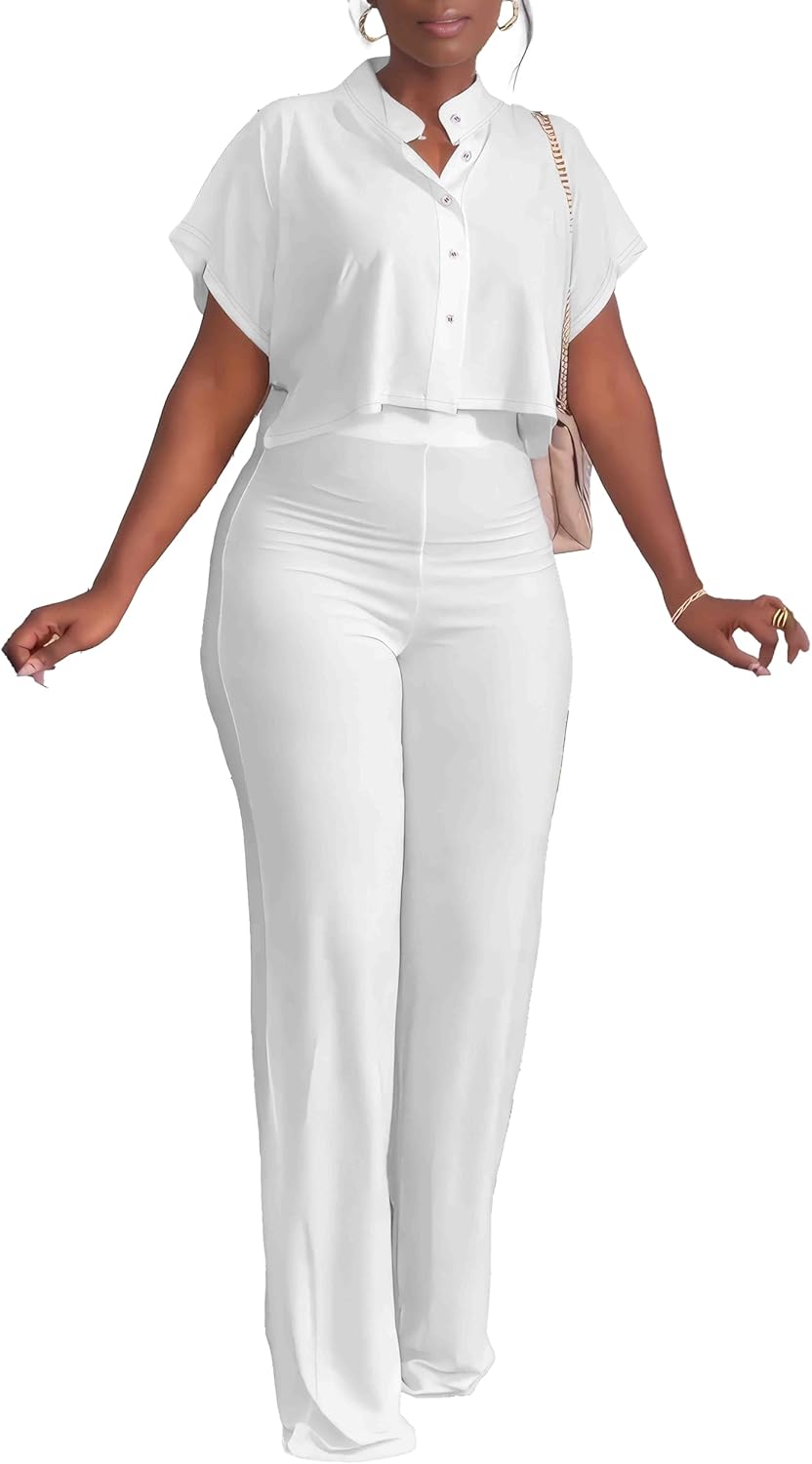 Stylish Women's Summer 2 Piece Outfits for Casual Comfort