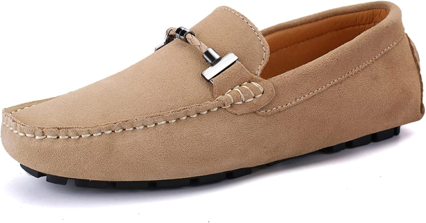 DCZTELG Penny Loafers for Men - Stylish Comfort Slip On Shoes