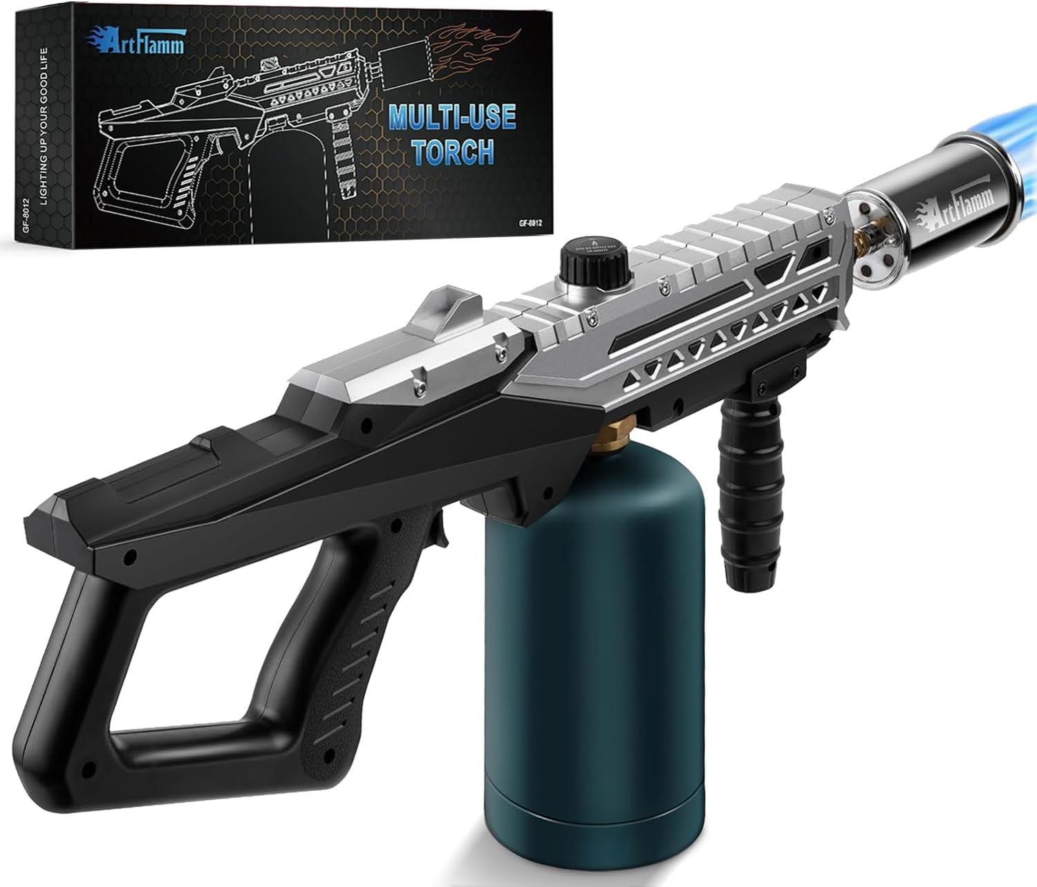 Powerful Grill Torch Gun for BBQ, Camping & Fire Starting