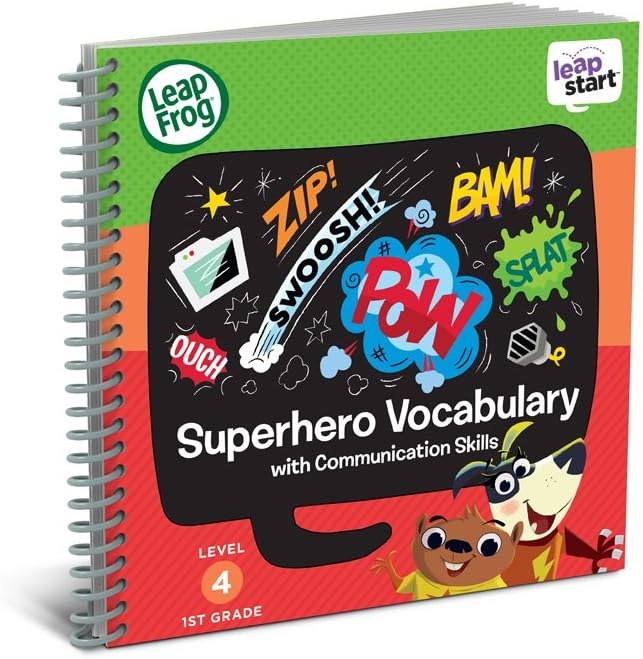 LeapFrog LeapStart 1st Grade Activity Book for Superhero Skills