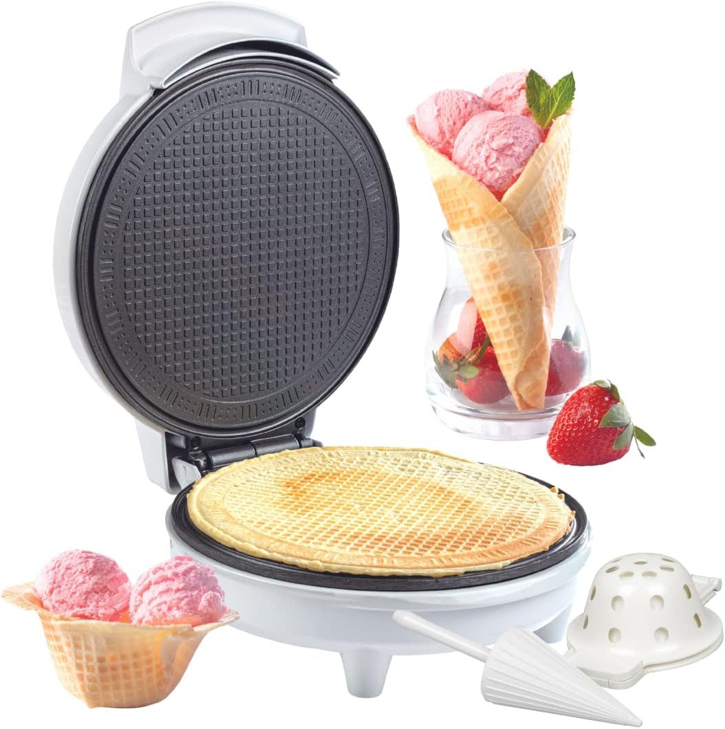 CucinaPro Electric Waffle Cone Maker - DIY Sweet Treats!