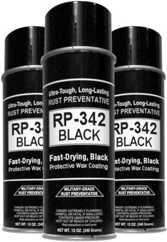 Cosmoline RP-342 Black Rust Preventive Spray for Ultimate Protection