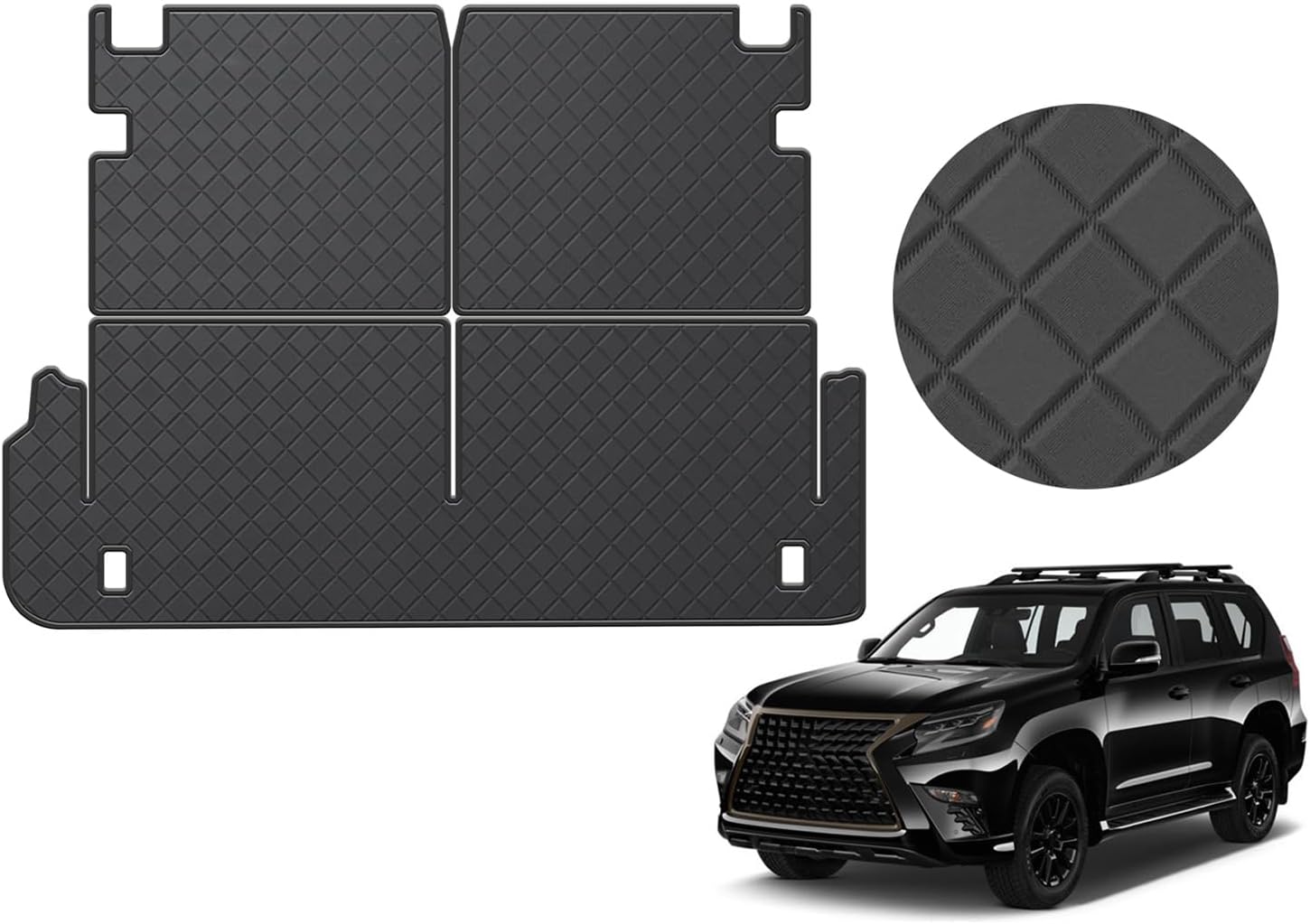 TTX LIGHTING Cargo Mat & Backrest Mat for 2010-2023 GX460
