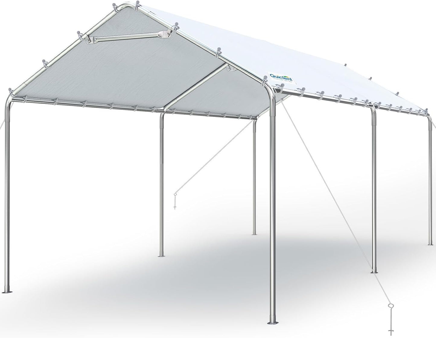 Quictent 10x20 ft Heavy Duty Carport Canopy for Outdoor Use
