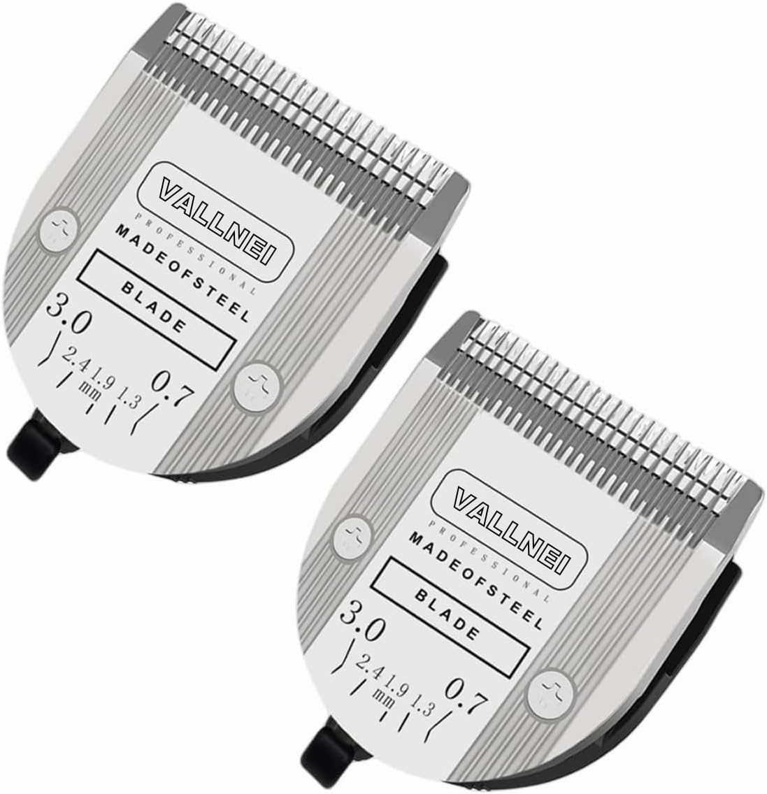 2 Pack Detachable Adjustable Pet Dog Grooming Clipper Blades