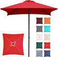 4.9 ft Patio Umbrella - Small Outdoor Table Umbrella with Vent