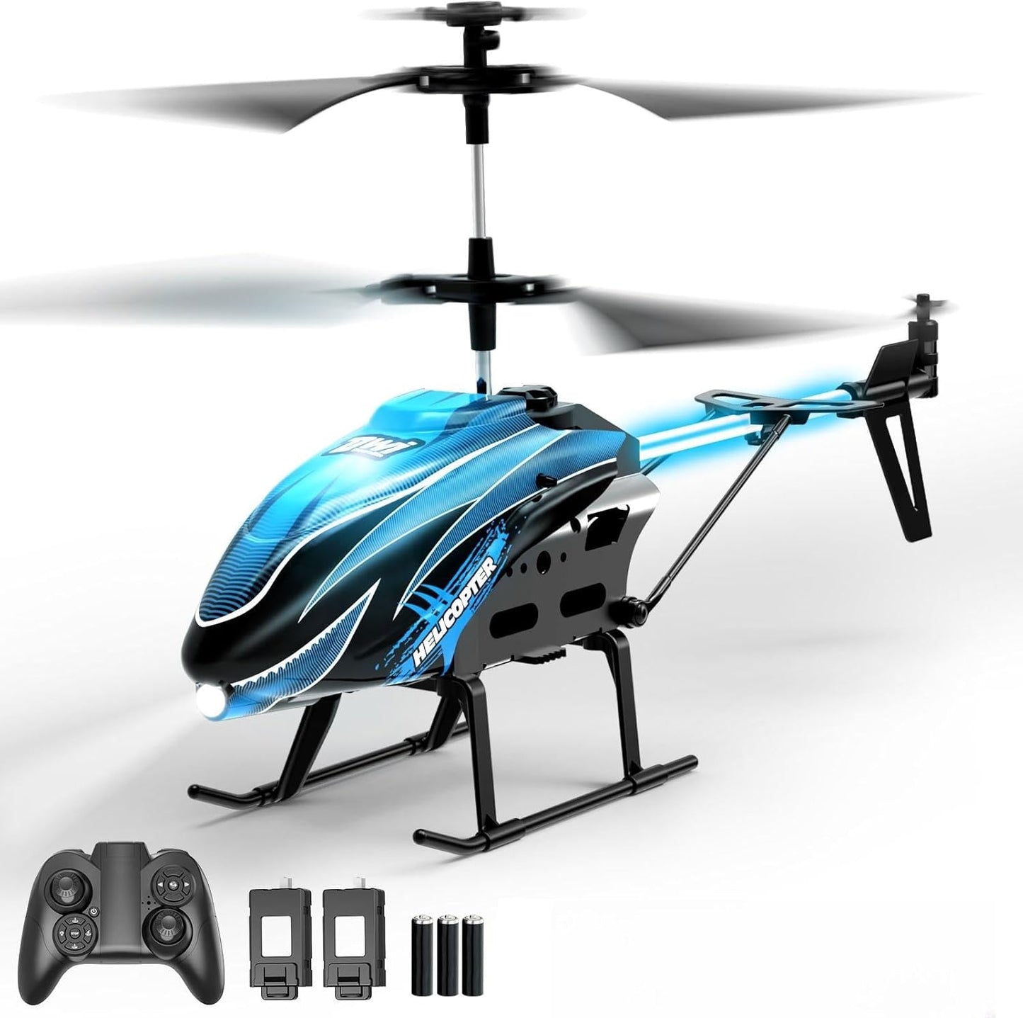 Dwi Dowellin RC Helicopter Toy for Kids with 26 Mins Flight Time