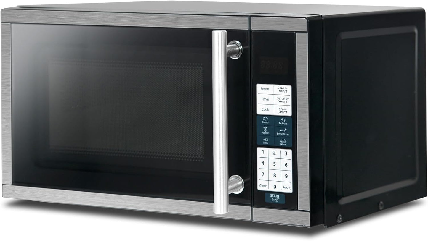 Smad 0.7 Cu.Ft Microwave: Removable Turntable, 6 Menus