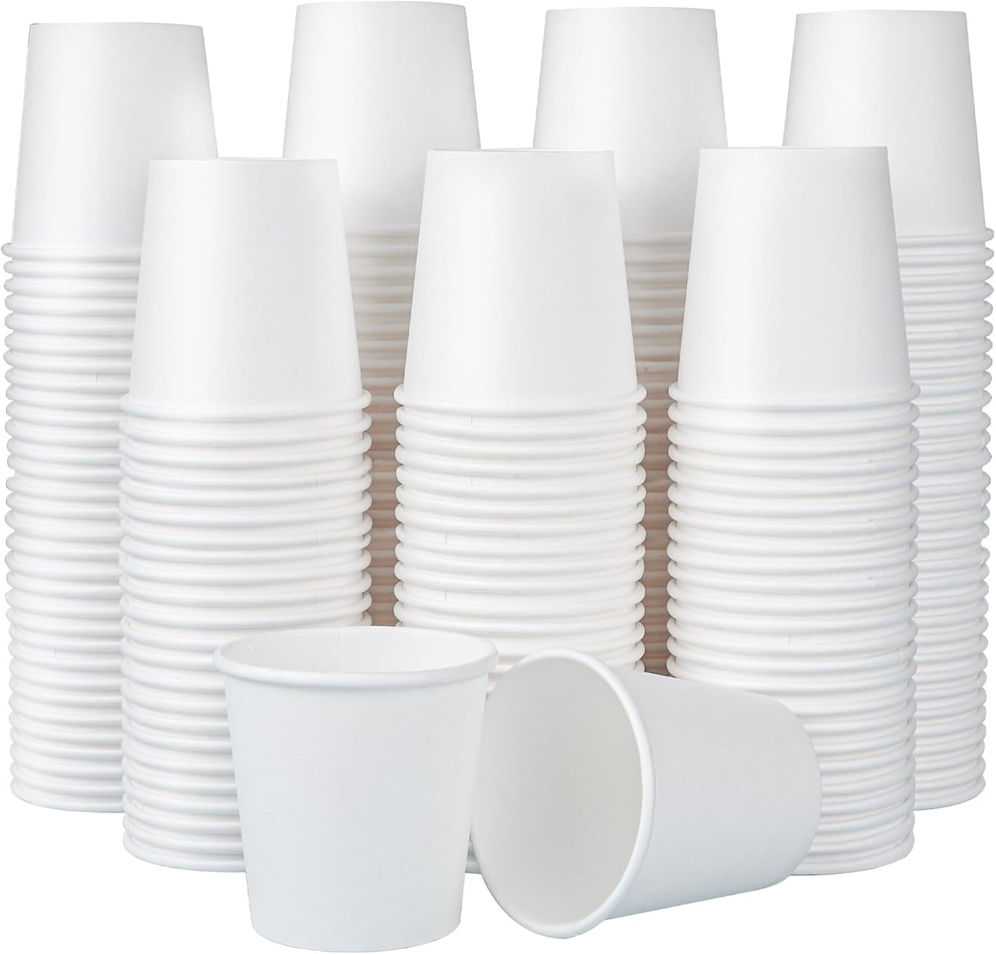 600 Pack 4 oz Disposable Paper Cups for Bathroom and Parties