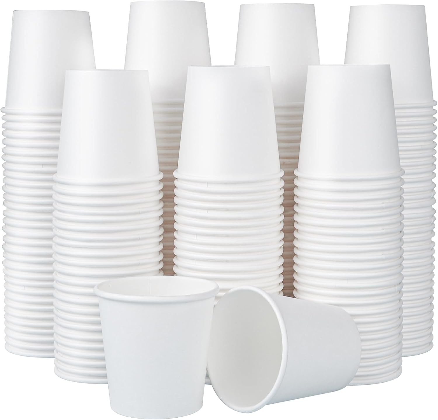600 Pack 4 oz Disposable Paper Cups for Bathroom and Parties