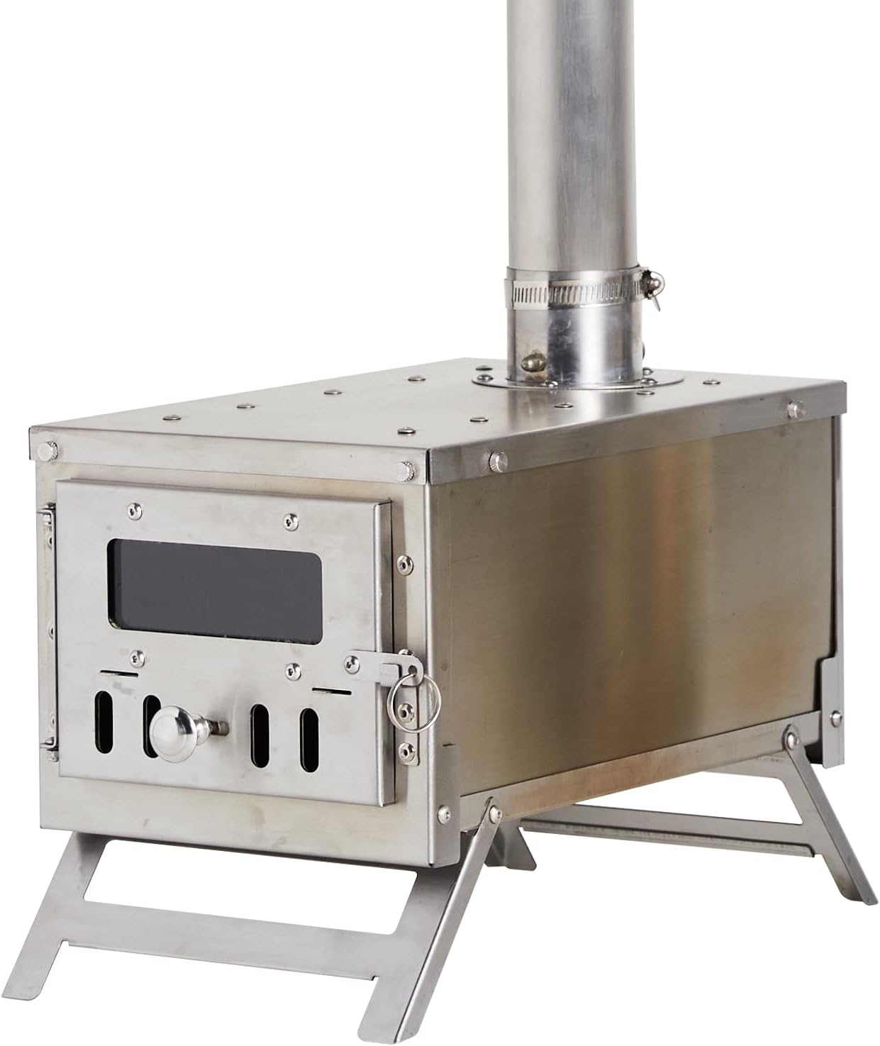 Portable Tiny Wood Stove - Precision Stainless Steel