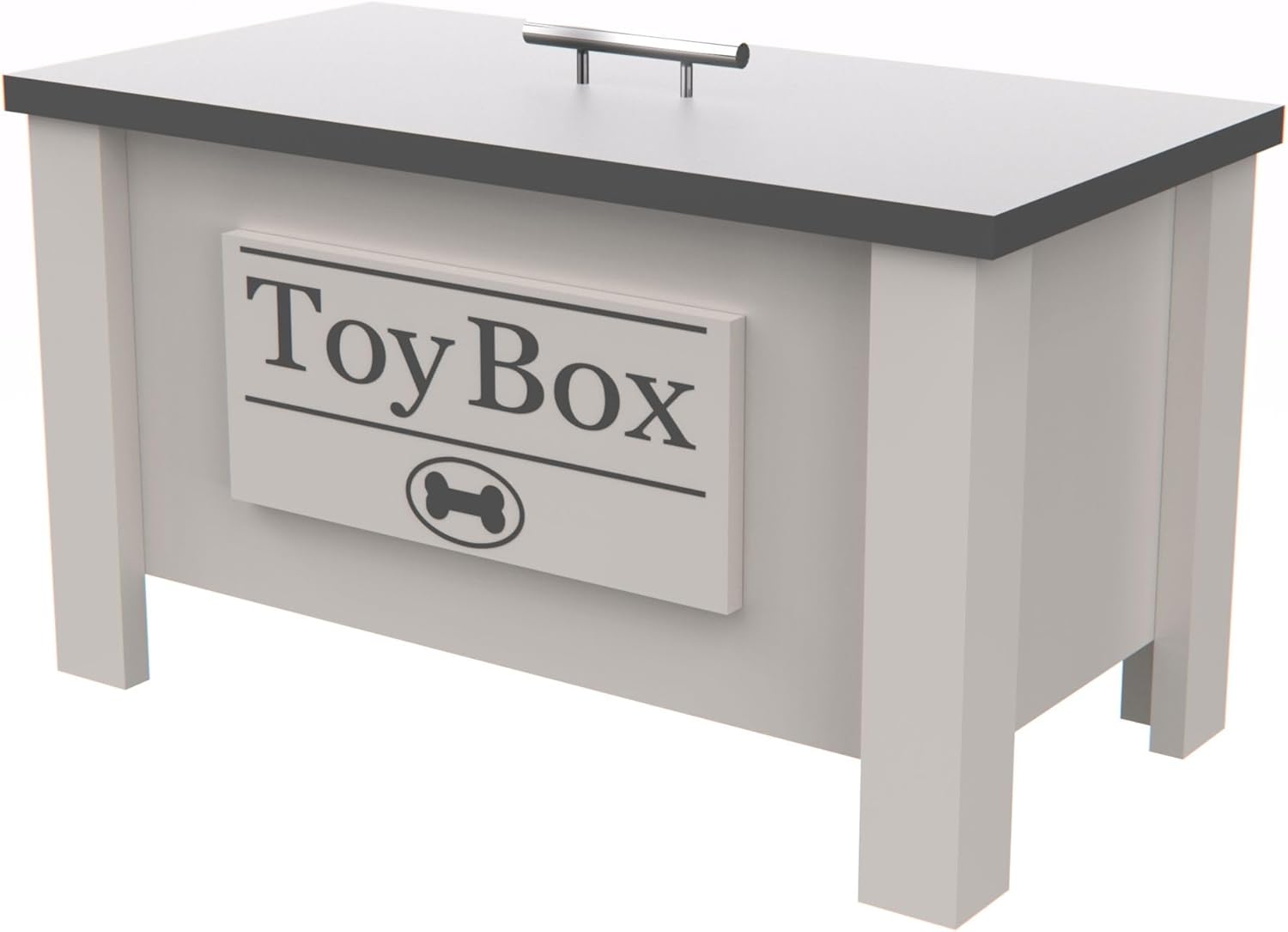 Personalized Dog Toy Box Storage Container for Pet Lovers