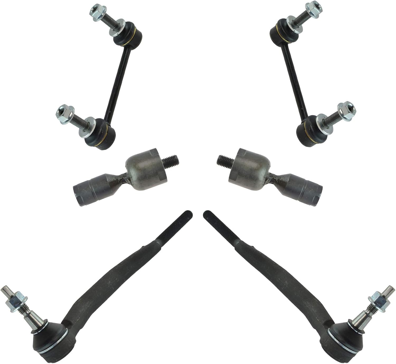 TRQ Front Steering & Suspension Kit for Cadillac STS 2005-2011