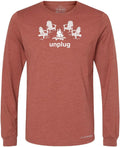 Life Unplugged: Campfire Chairs Camping Shirt