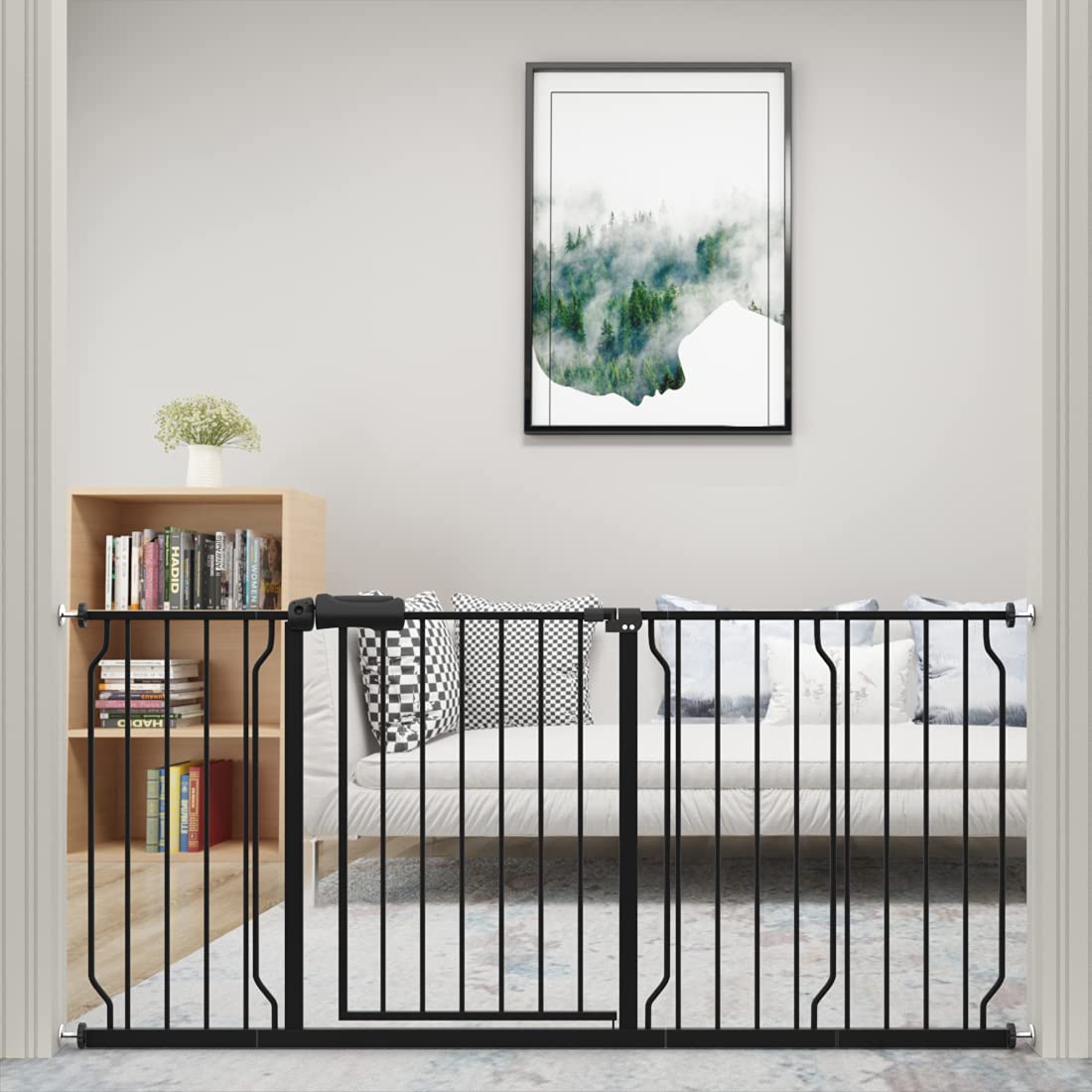 WAOWAO Extra Wide Baby Gate for Safety at Home and Beyond