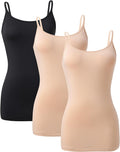 DAVID ARCHY Camisole Tops for Women Bamboo Rayon Soft Breathable - 3