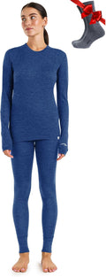 Merino Wool Women Set - Novelty Heavyweight, Lite & Midweight Merino