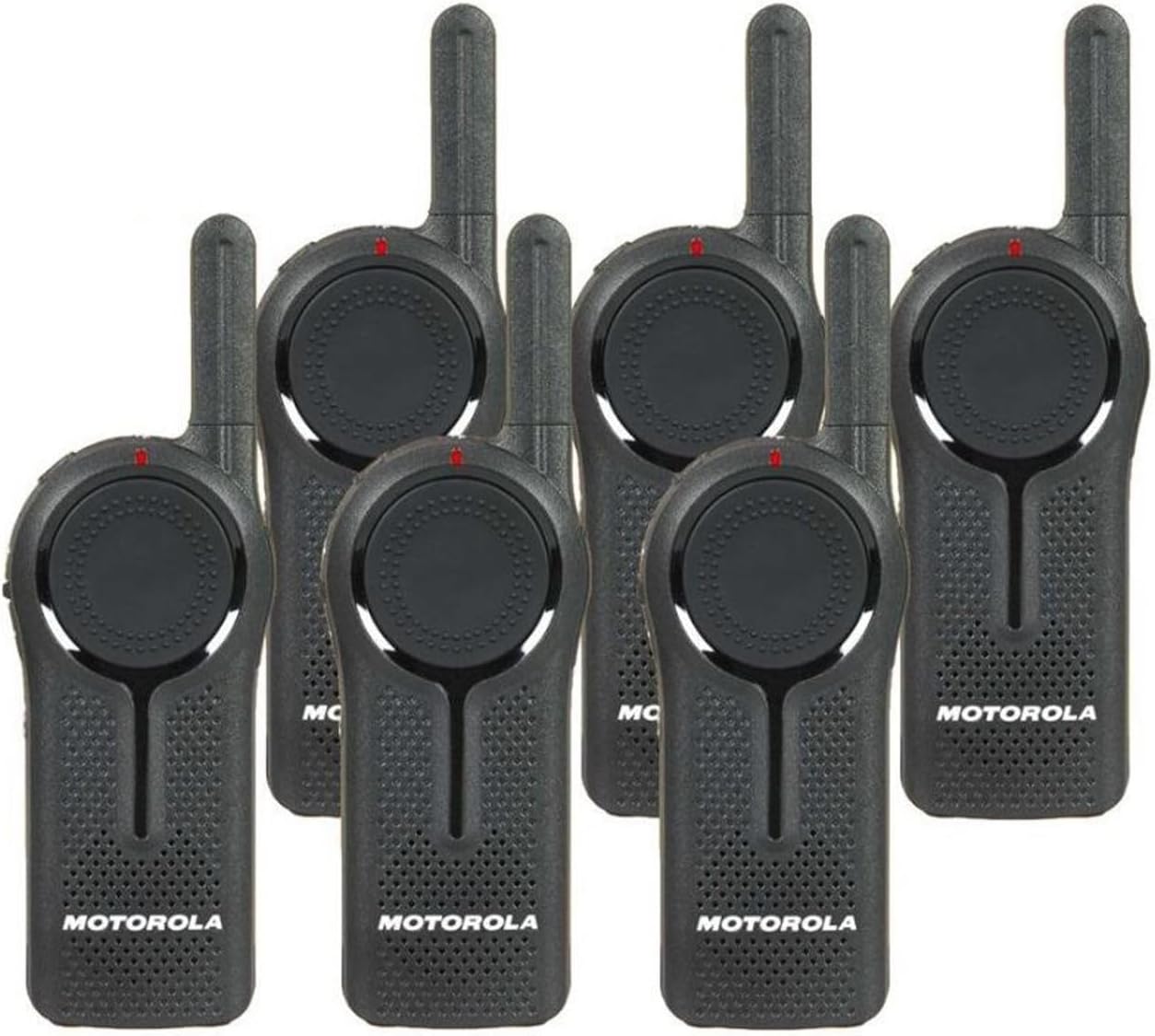 6 Pack of Motorola DLR1060 Walkie Talkie Radios for Clear Comm