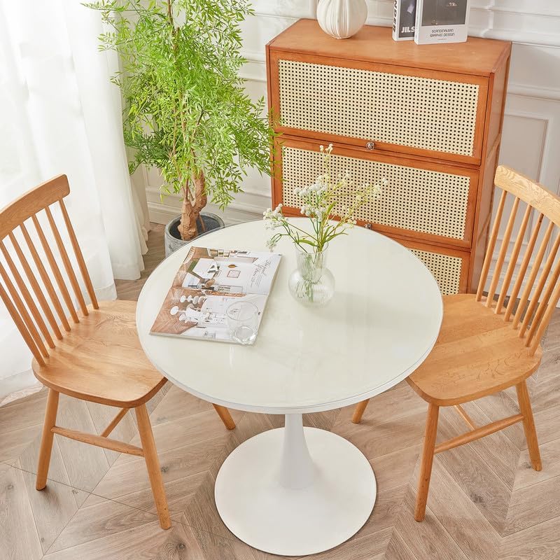 Warmstar Clear Table Cover Protector 48 Inch Round Plastic