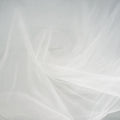 White Tulle Fabric 108in x 25 Yards for Wedding Decoration - Large