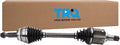 TRQ Front Left CV Axle Shaft Assembly Compatible with Lexus ES350