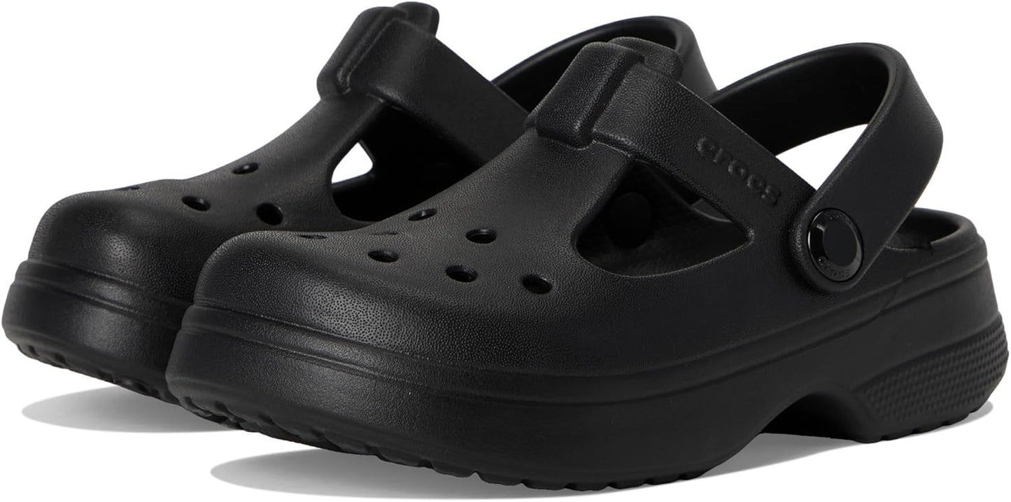Crocs Kids Classic Mary Jane Clogs for Stylish Comfort