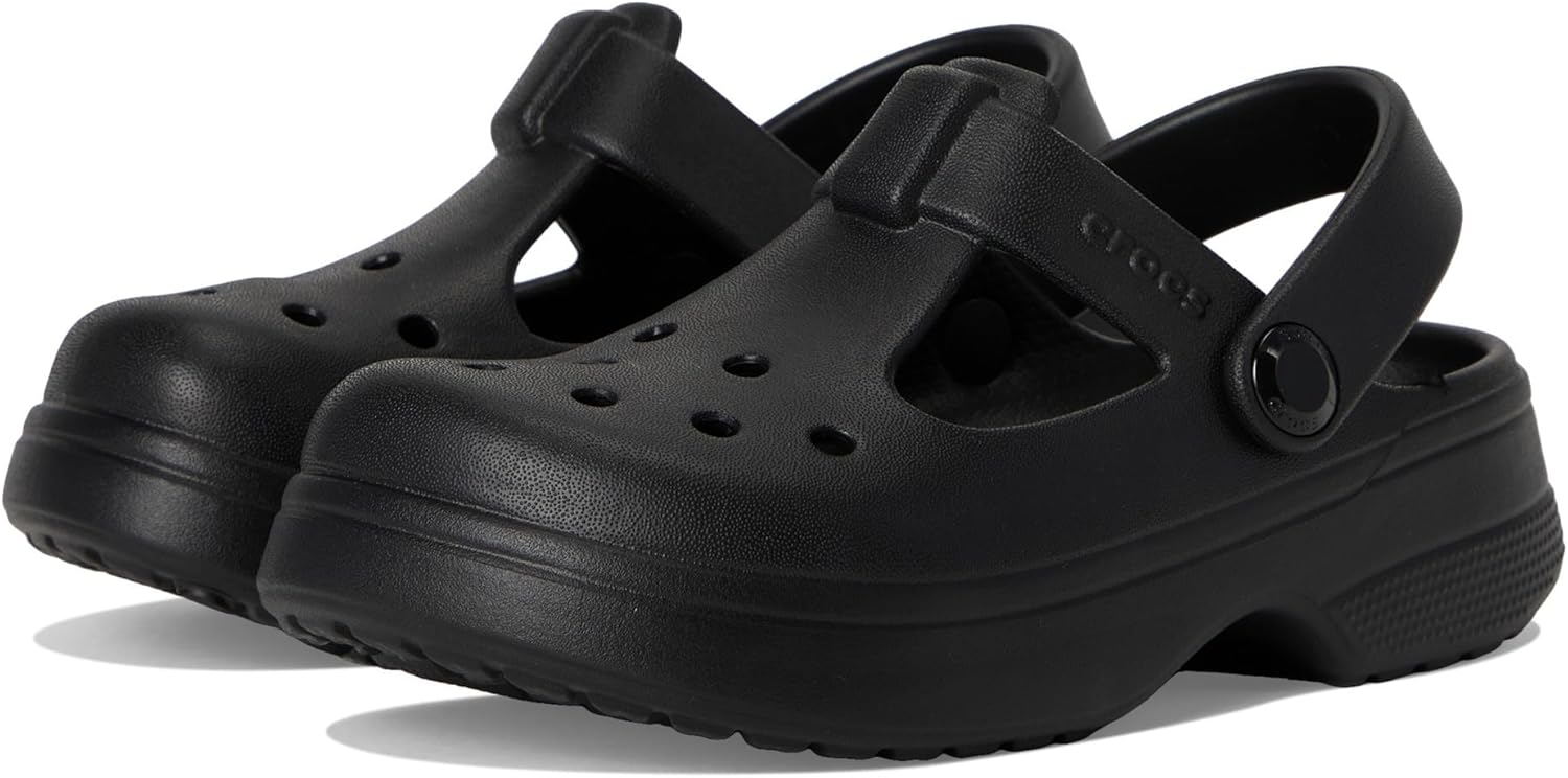 Crocs Kids Classic Mary Jane Clogs for Stylish Comfort